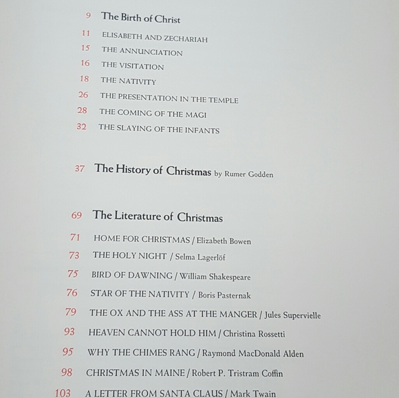 BOOK OF CHRISTMAS READERS DIGEST HARDCOVER 1973 - Picture 5 of 9